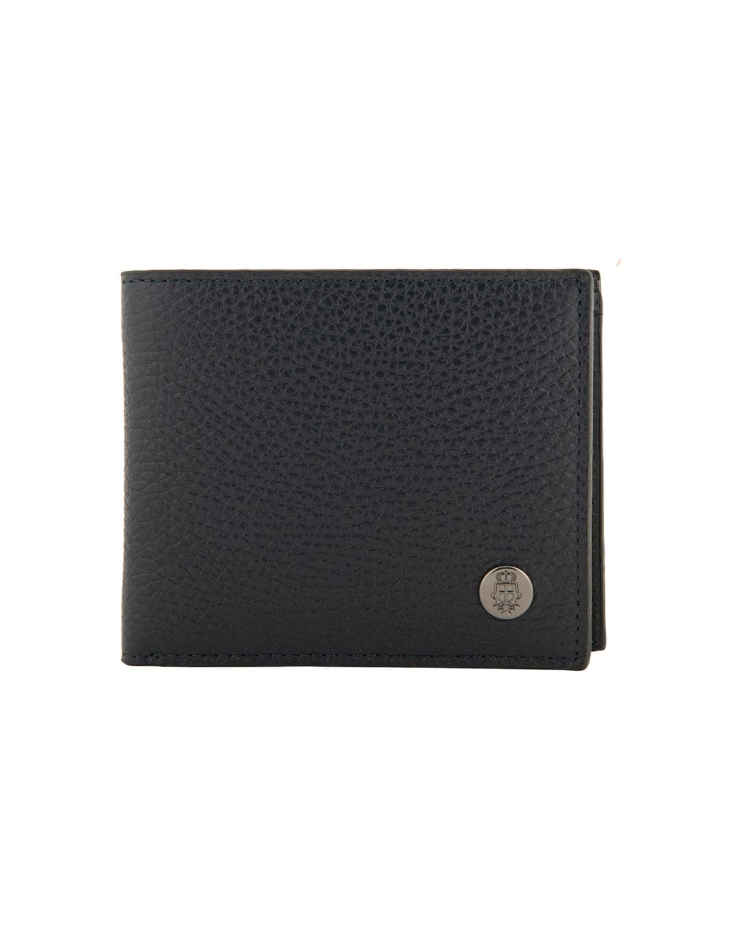 Gagliardi Wallets ONE SIZE Gagliardi Scotch Grain Leather Navy Wallet