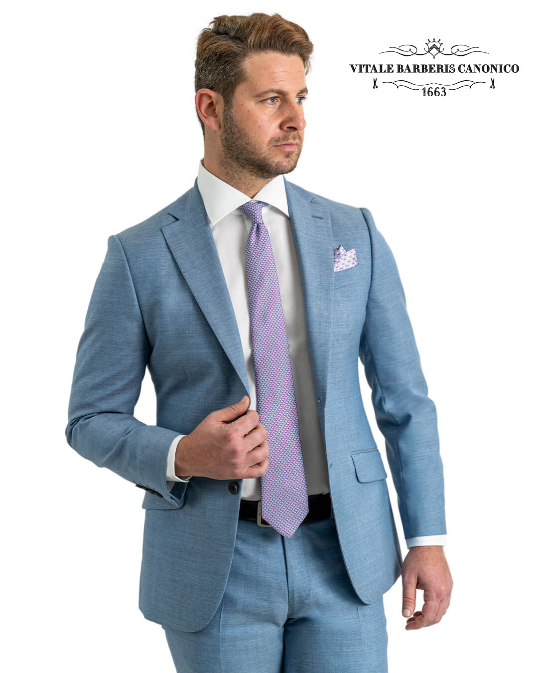 Sky Vitale Barberis Canonico Rustic Tropical Suit