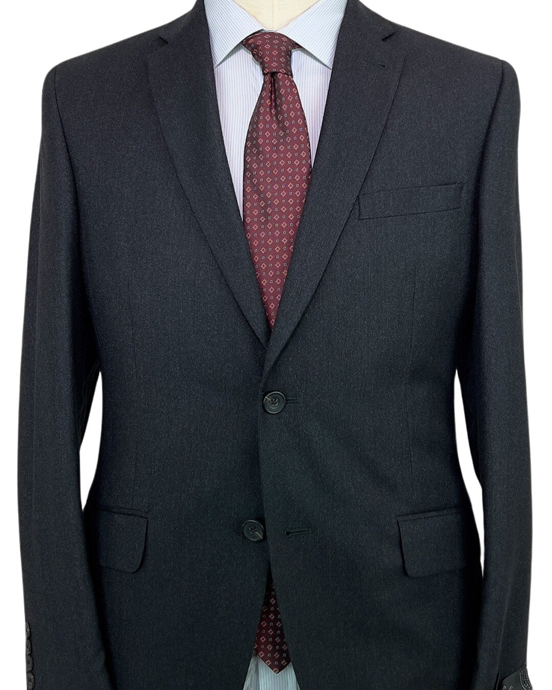 Dark Grey Melange Lanificio F. Lli Cerruti Suit