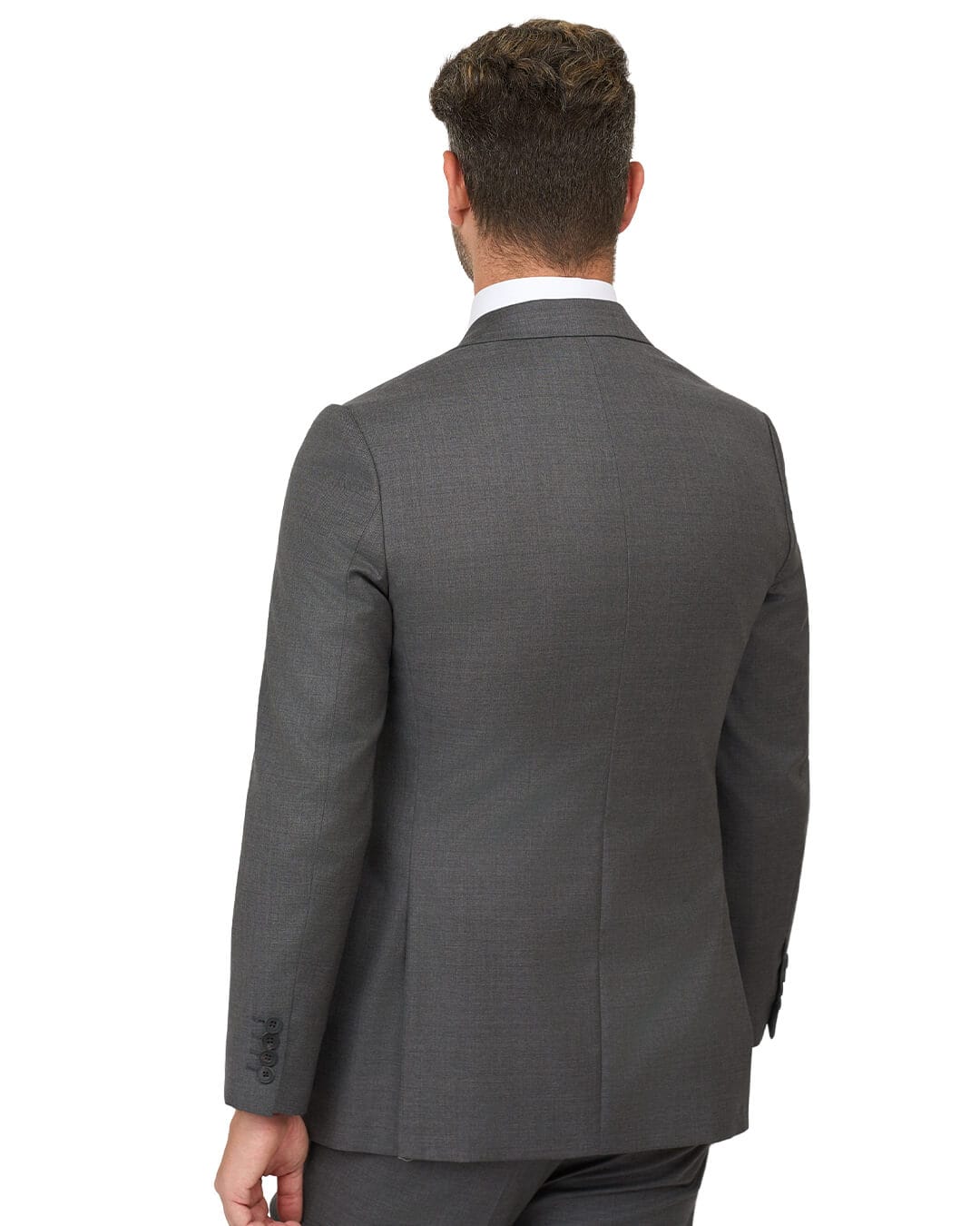 Gagliardi Grey Suit Cerruti Grey Sharkskin Super 130S