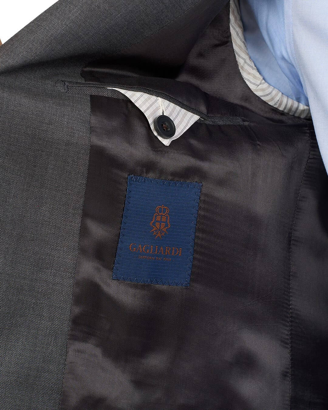 Gagliardi Grey Suit Cerruti Grey Sharkskin Super 130S