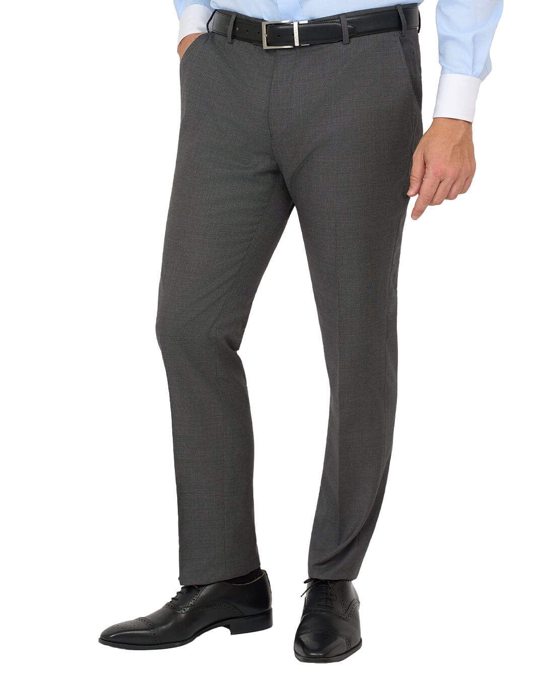 Gagliardi Grey Suit Cerruti Grey Sharkskin Super 130S