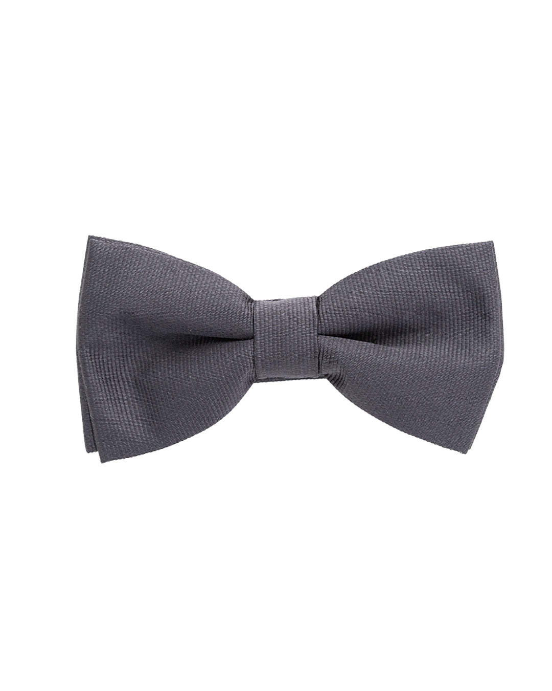 Black Ottoman Italian Silk Bow Tie