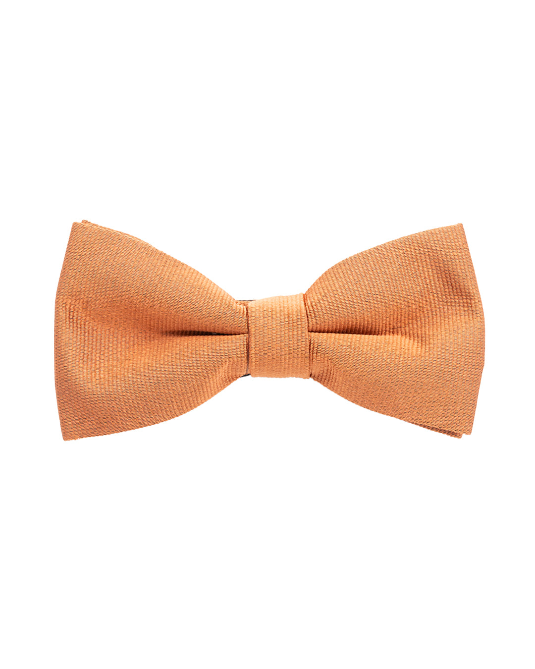 Orange Ottoman Italian Silk Bow Tie