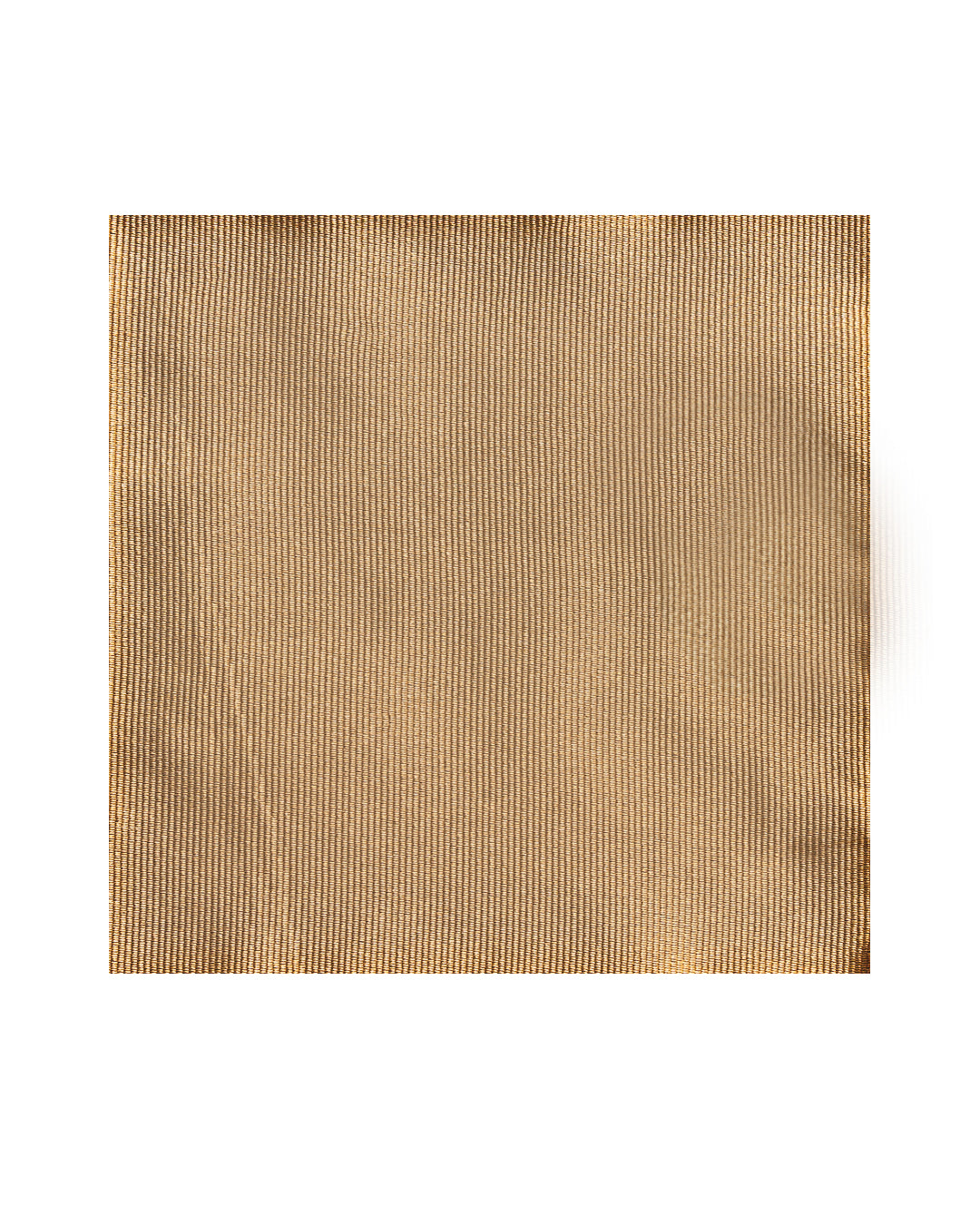 Gold Ottoman Italian Silk Pocket Square