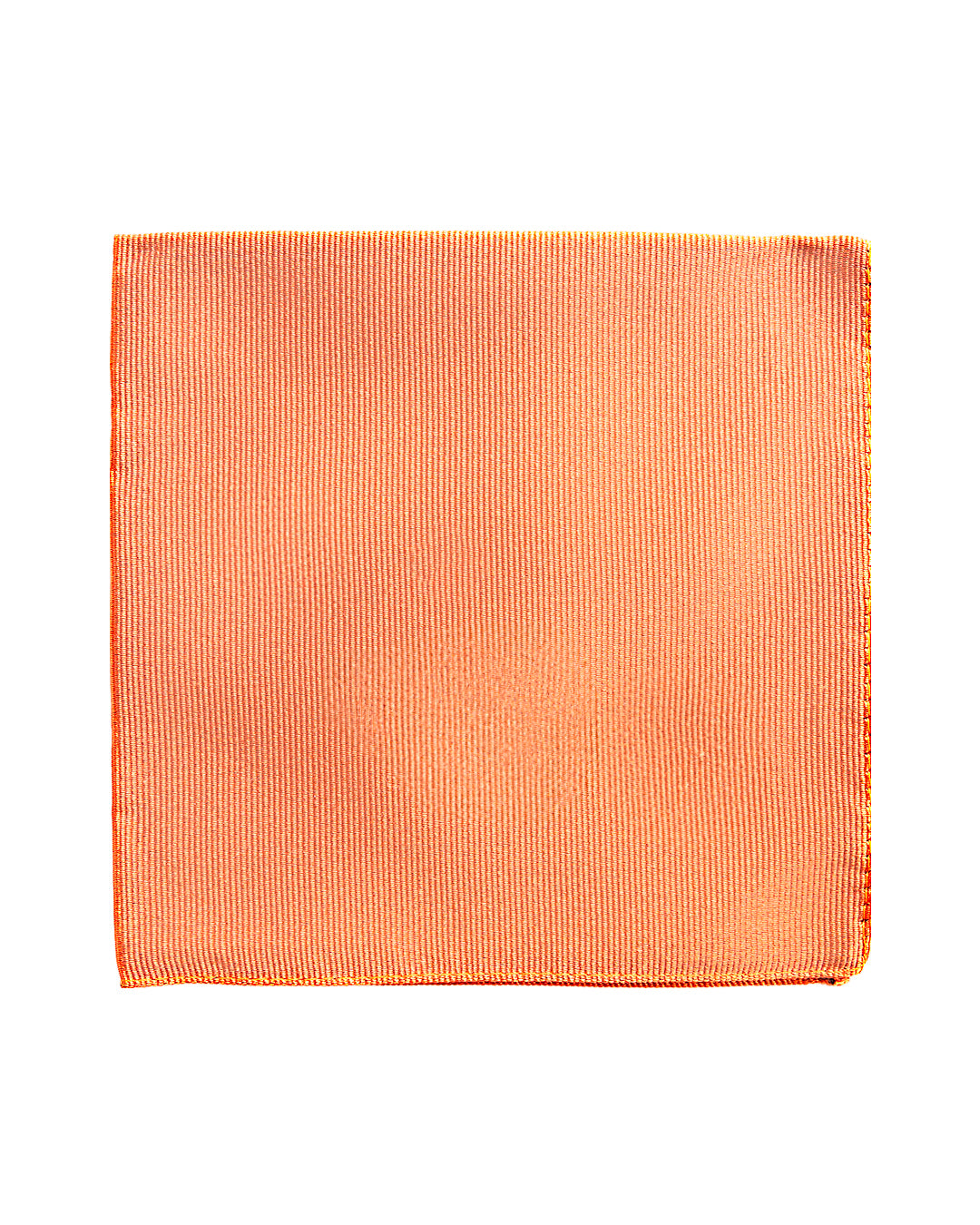 Orange Ottoman Italian Silk Pocket Square