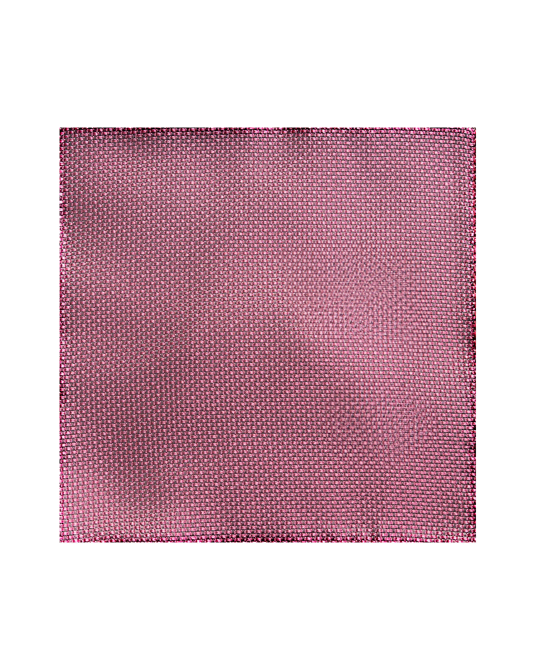 Burgundy Basketweave Italian Silk Pocket Square