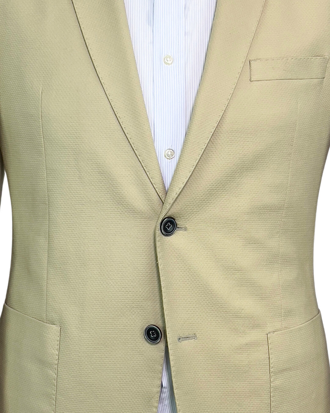 Beige Honeycomb Classic Jacket