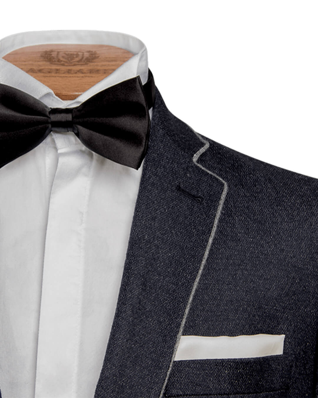 Indigo Diamond Weave Dinner Jacket