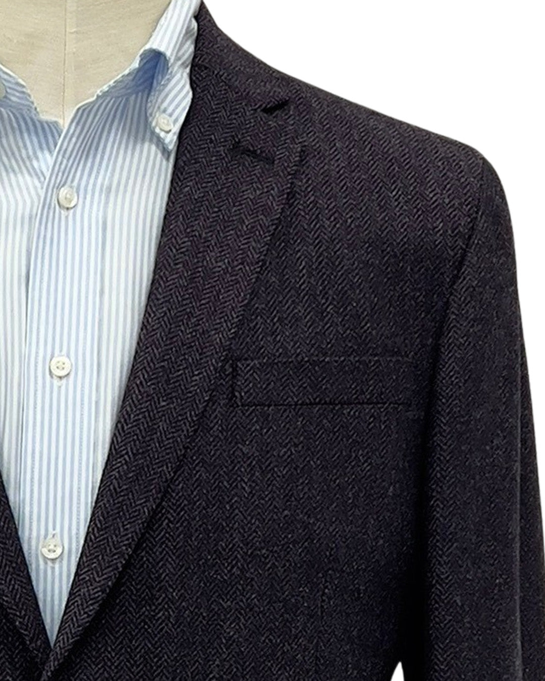 Purple Herringbone Jacket