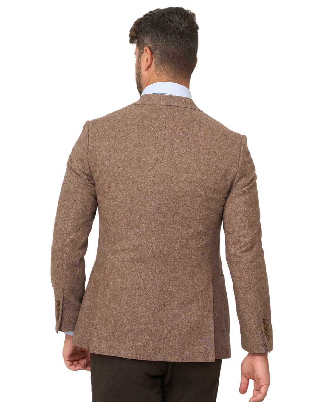 Gagliardi Beige Donegal Wool Blend Jacket