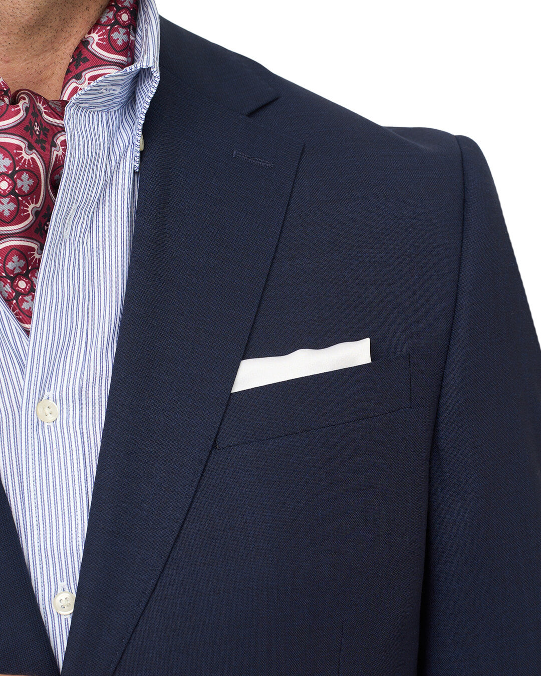 Gagliardi Navy Natural Stretch Super 110s Blazer