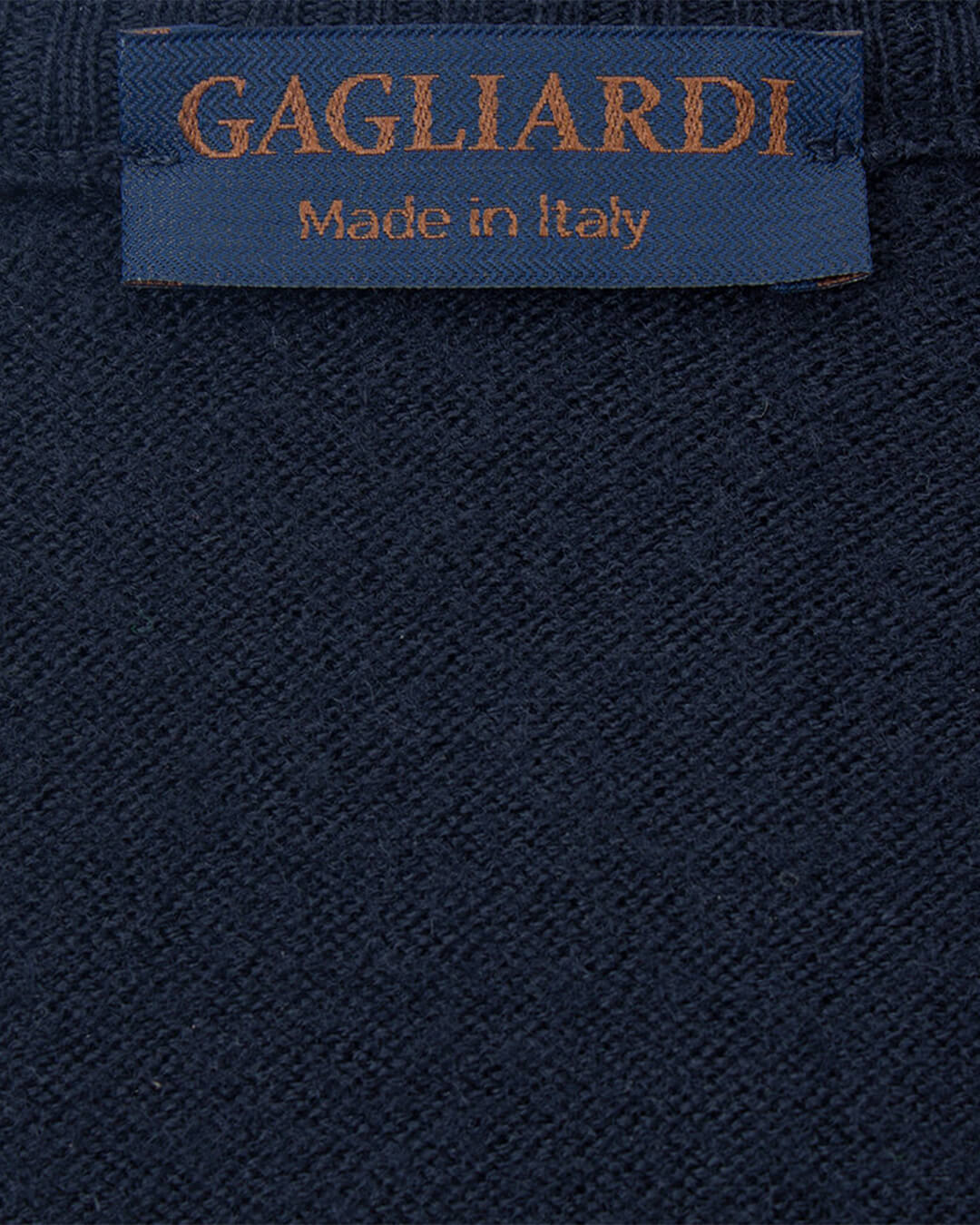 Navy Merino V-Neck