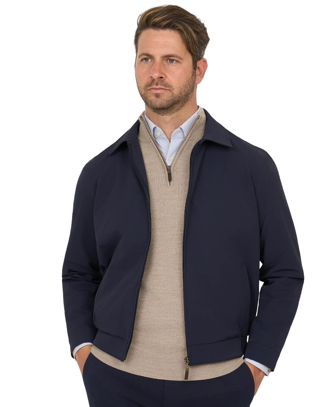 Gagliardi Navy Jacket Windbreaker