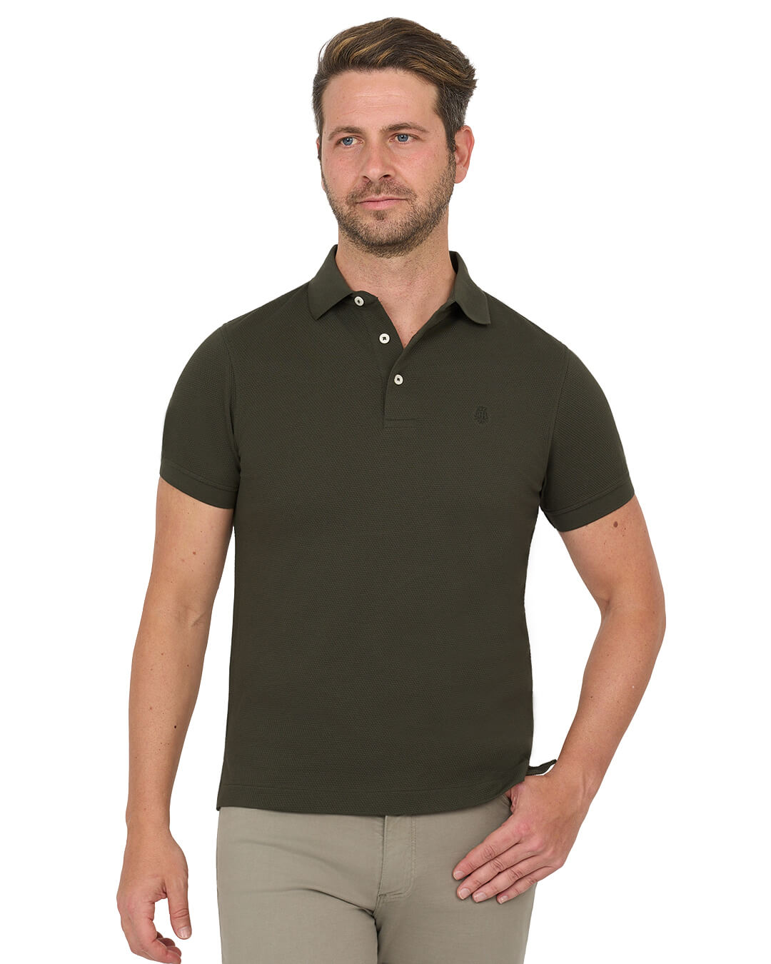 Gagliardi Green Polo Shirt Popcorn