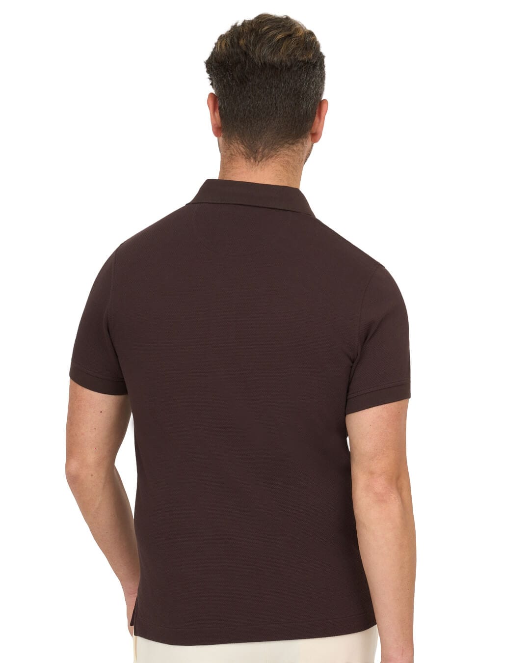Gagliardi Brown Polo Shirt Popcorn