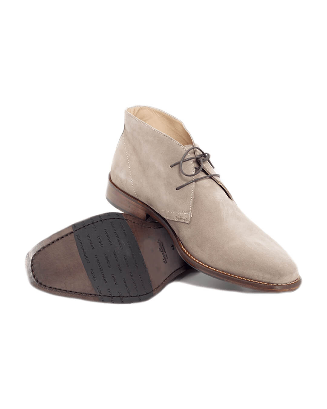 Grey Suede Desert Boots