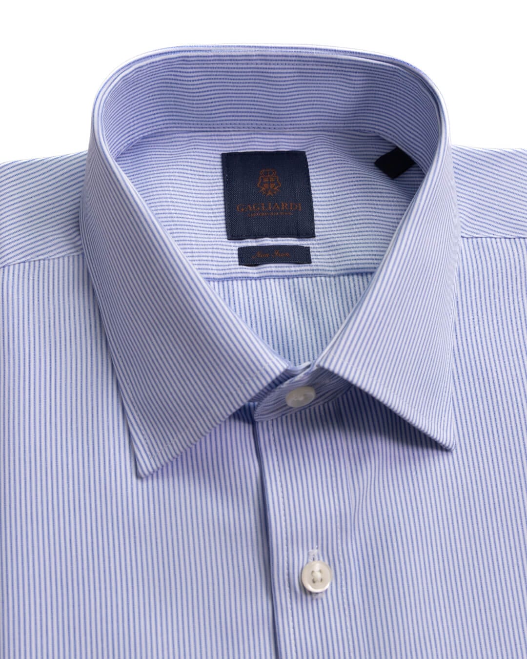 Gagliardi Blue Fine Stripe Non Iron Shirt