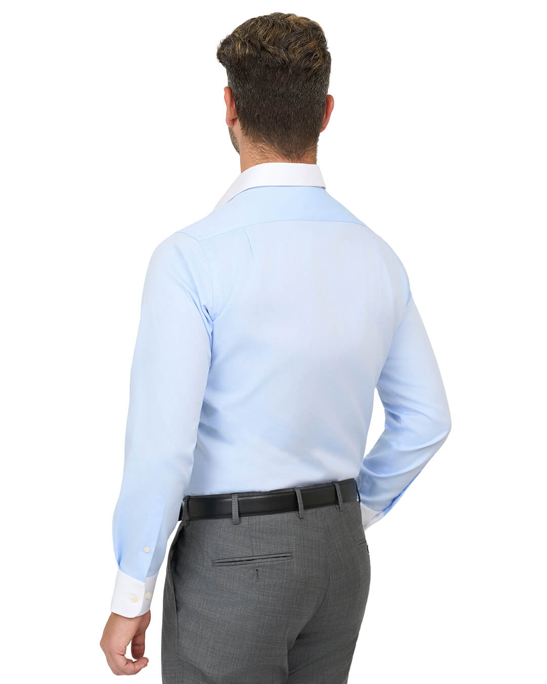 Gagliardi Sky Shirt Easy Iron Winchester Oxford