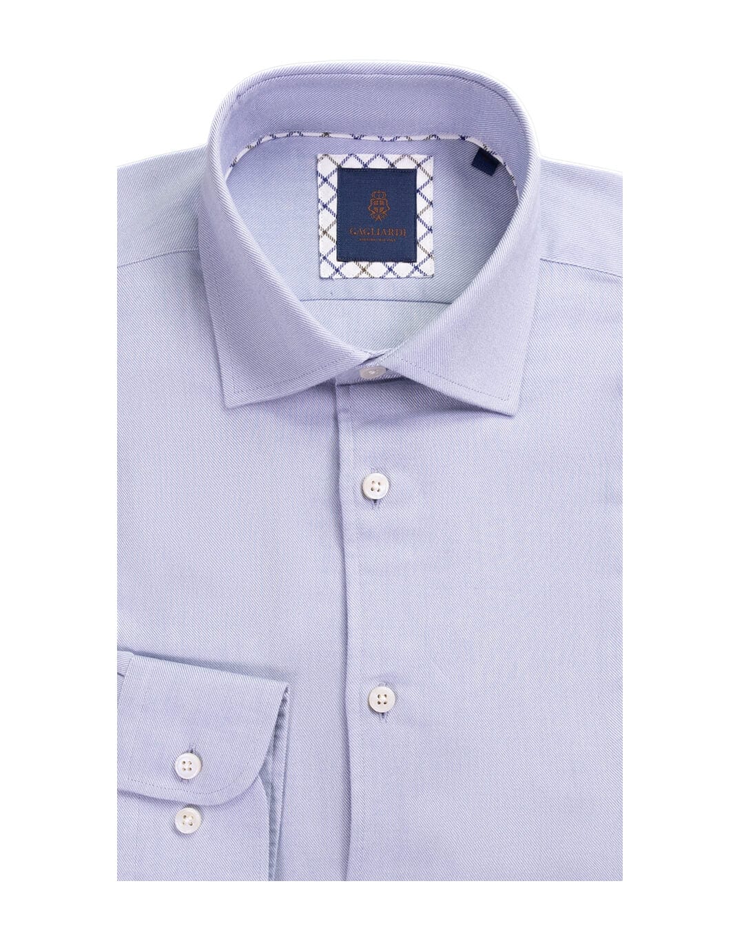 Gagliardi Sky Brushed Cotton Shirt