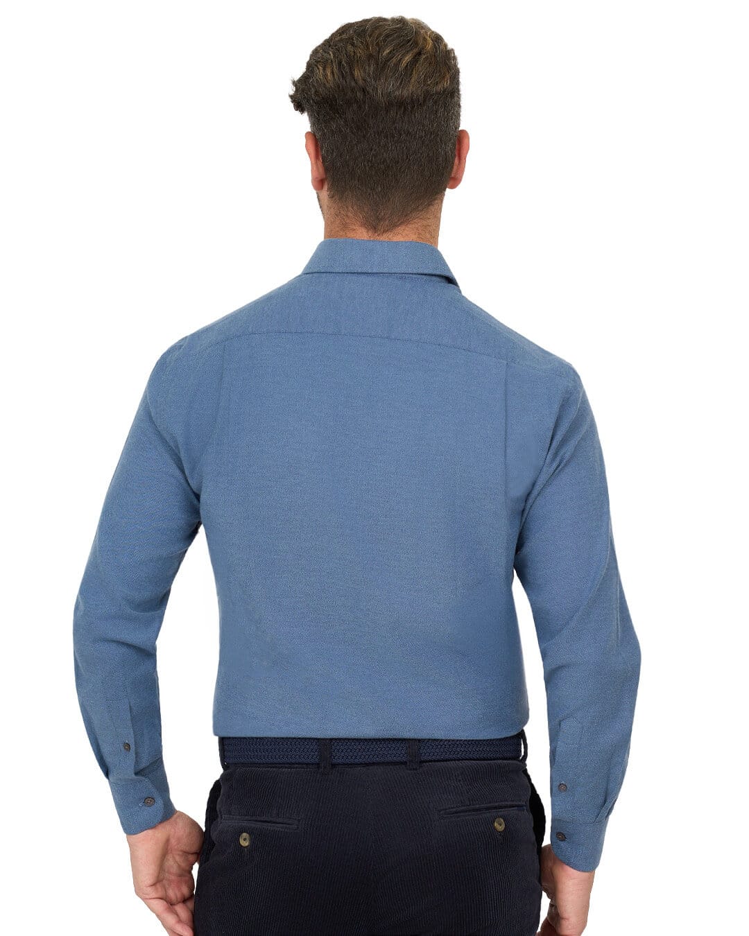 Gagliardi Denim Shirt Brushed Cotton
