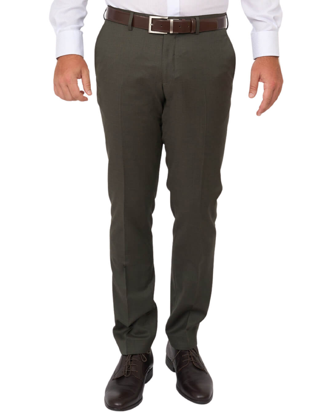 Gagliardi Olive Gabardine Super 110s Suit