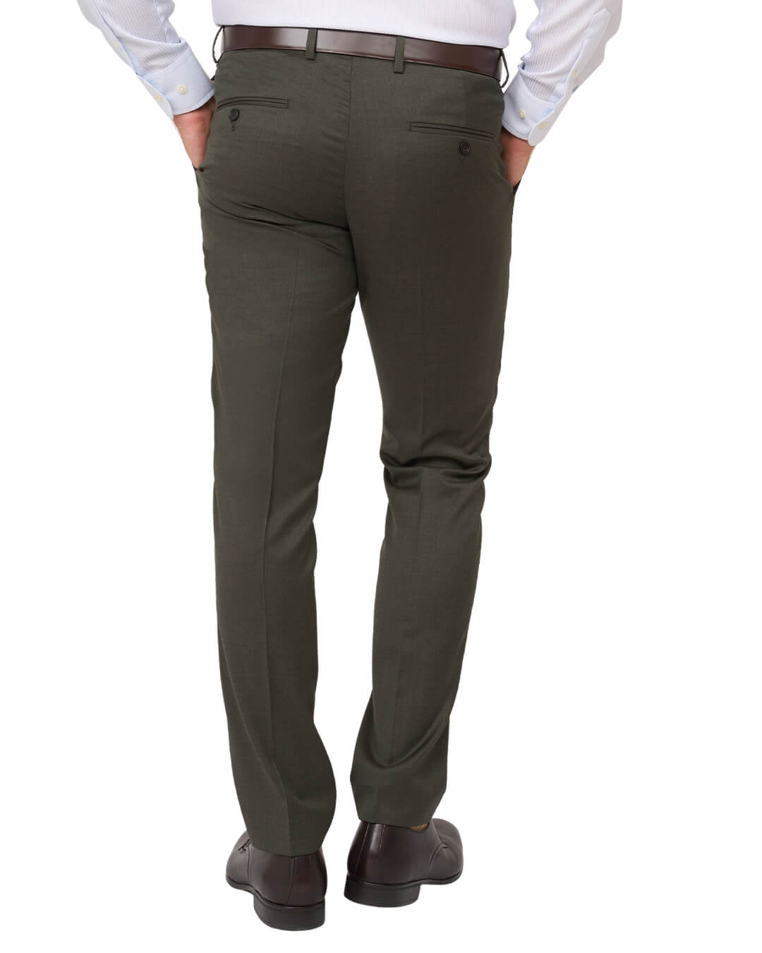 Gagliardi Olive Gabardine Super 110s Suit