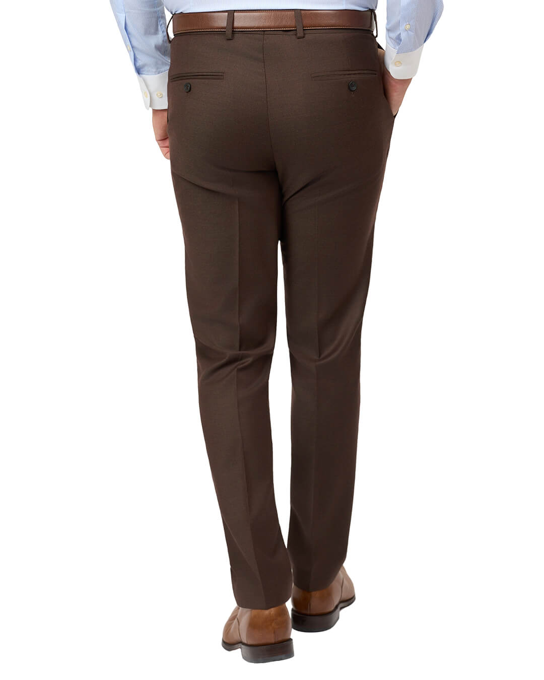 Gagliardi Brown Suit Twill Super 110S