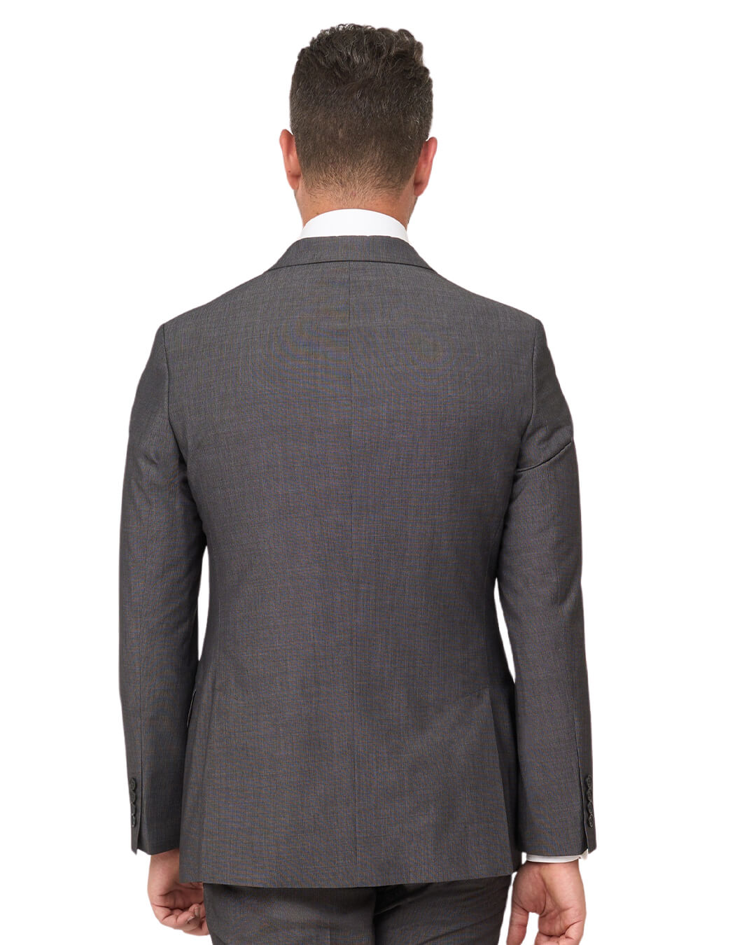 Grey End On End Machine Washable Suit