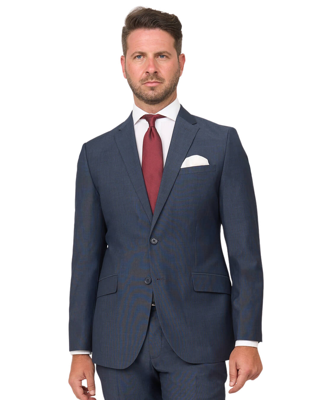 Blue End On End Machine Washable Suit