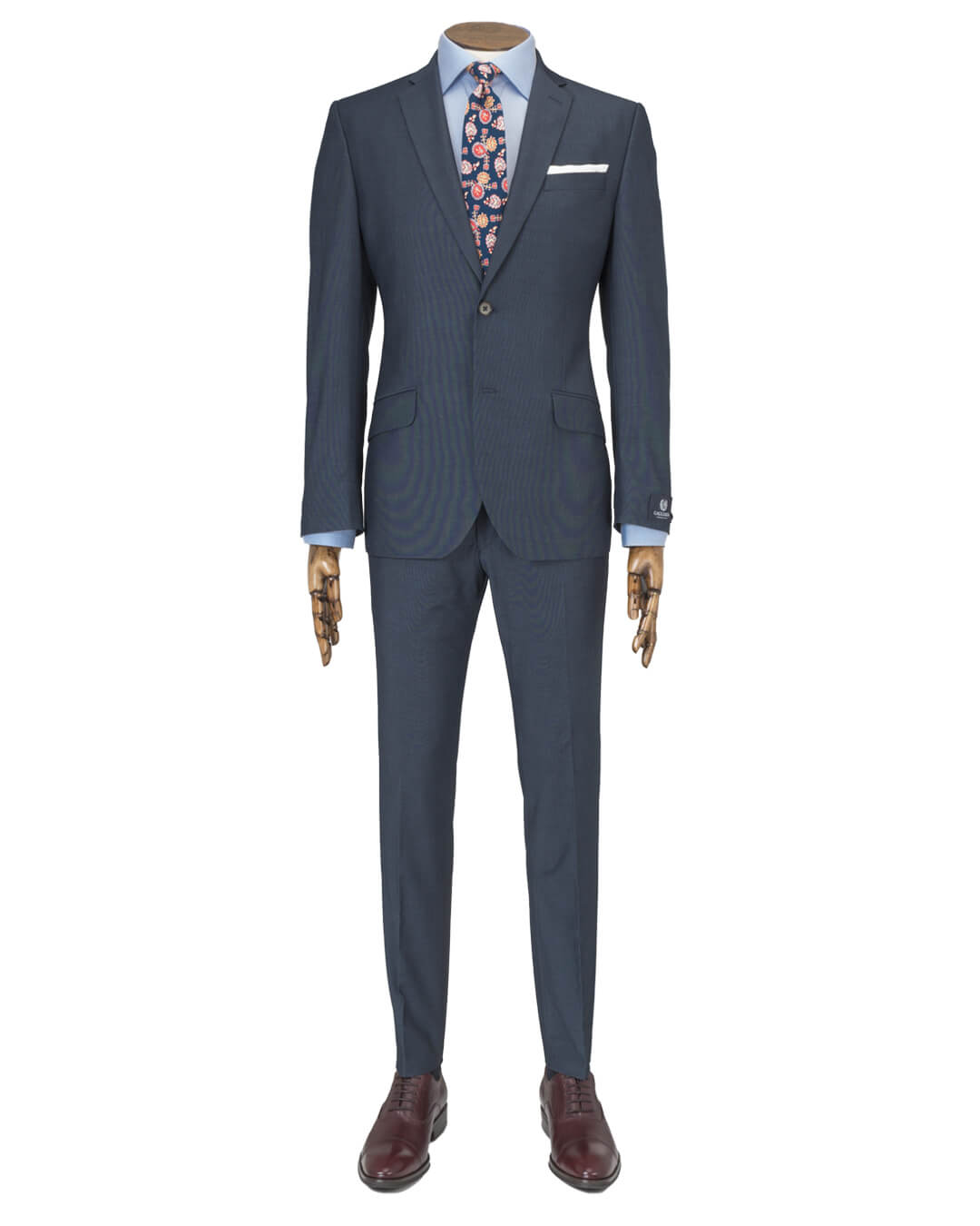 Blue End On End Machine Washable Suit