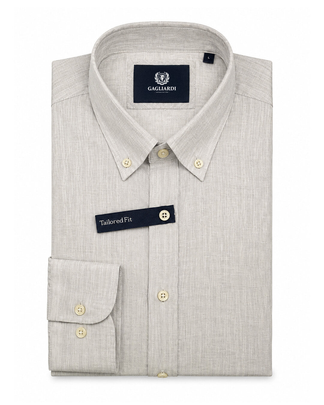 Grey Linen Shirt