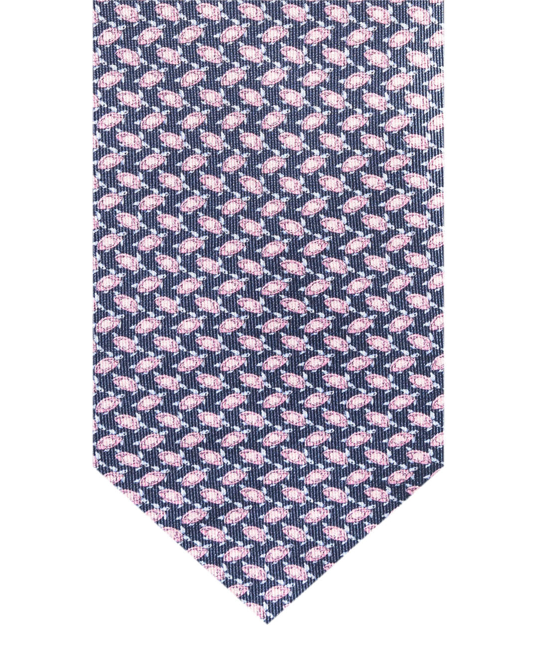 Pink Turtles Italian Silk Printed Tie