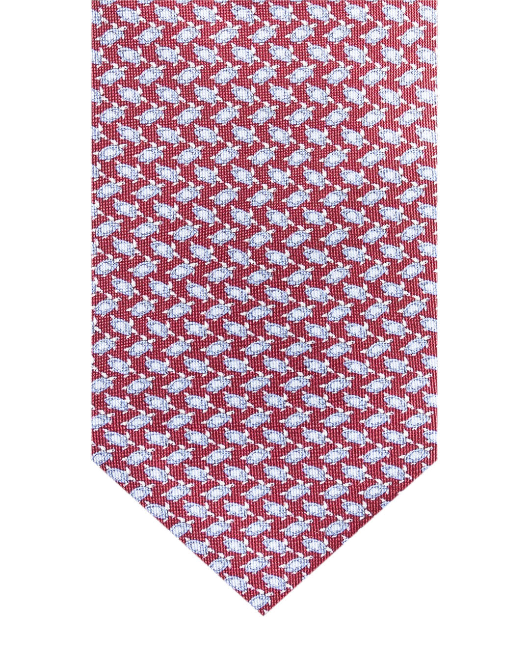 Sky Turtles Italian Silk Printed Tie