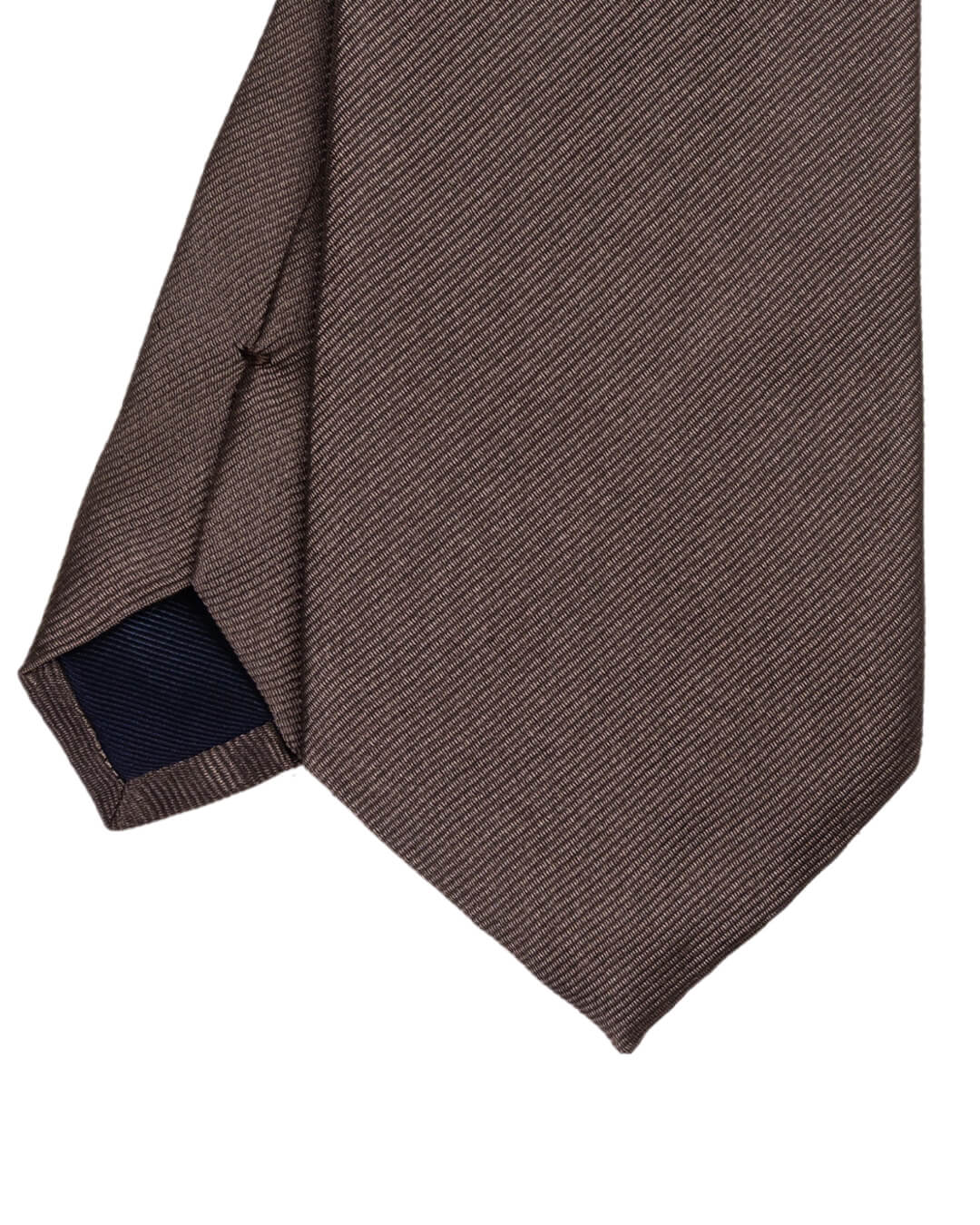 Gagliardi Taupe Ottoman Italian Silk Tie