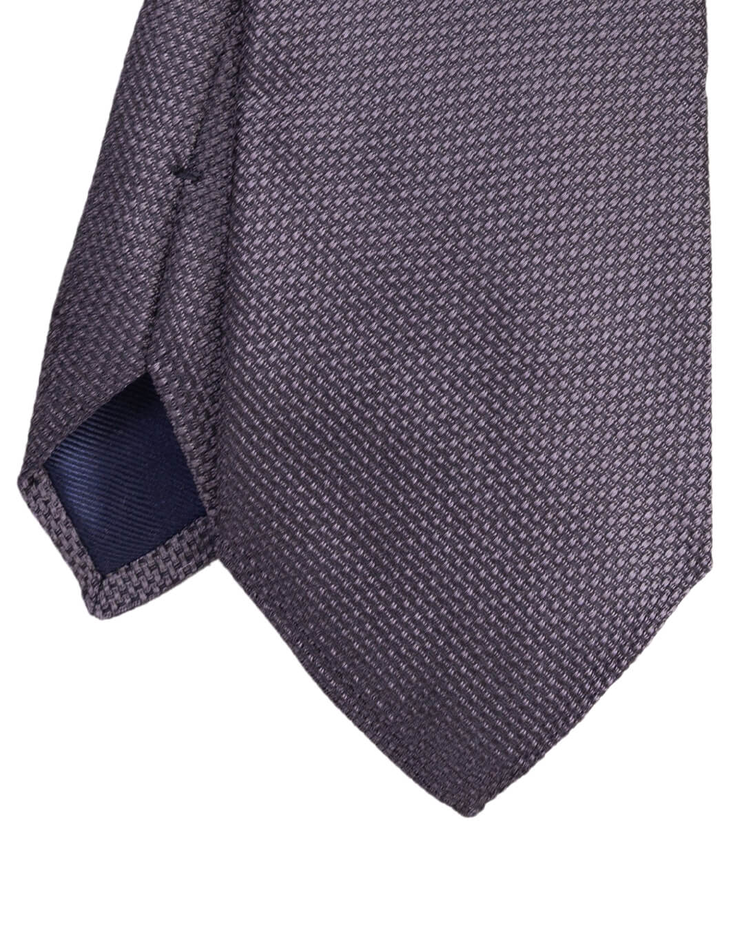 Gagliardi Charcoal Basketweave Italian Silk Tie