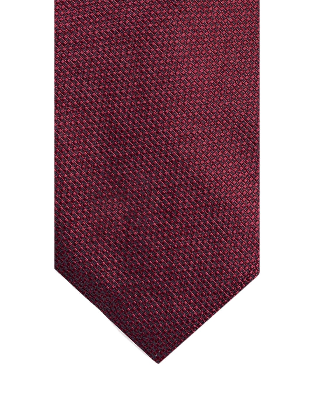 Gagliardi Red Basketweave Italian Silk Tie