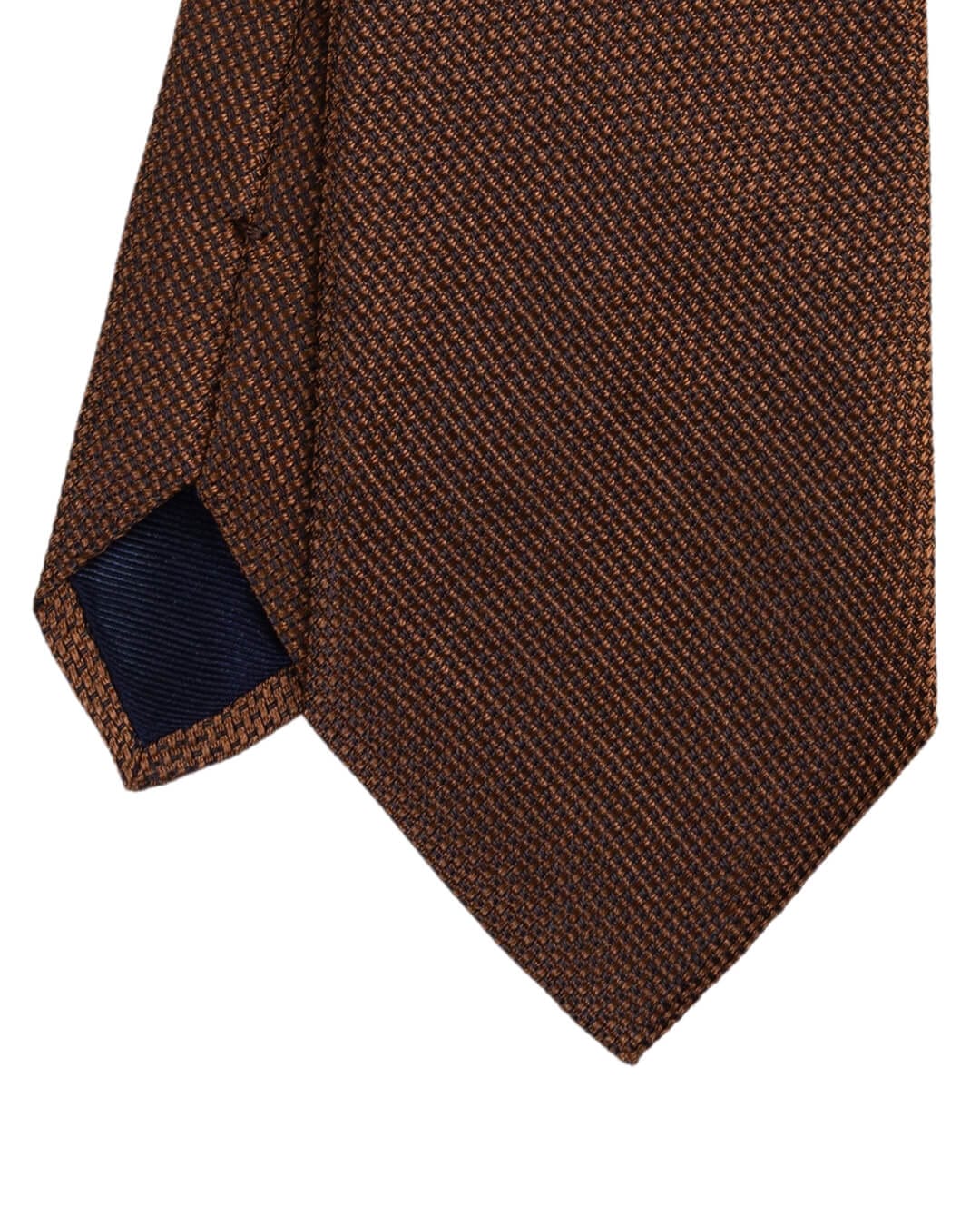 Gagliardi Rust Basketweave Italian Silk Tie