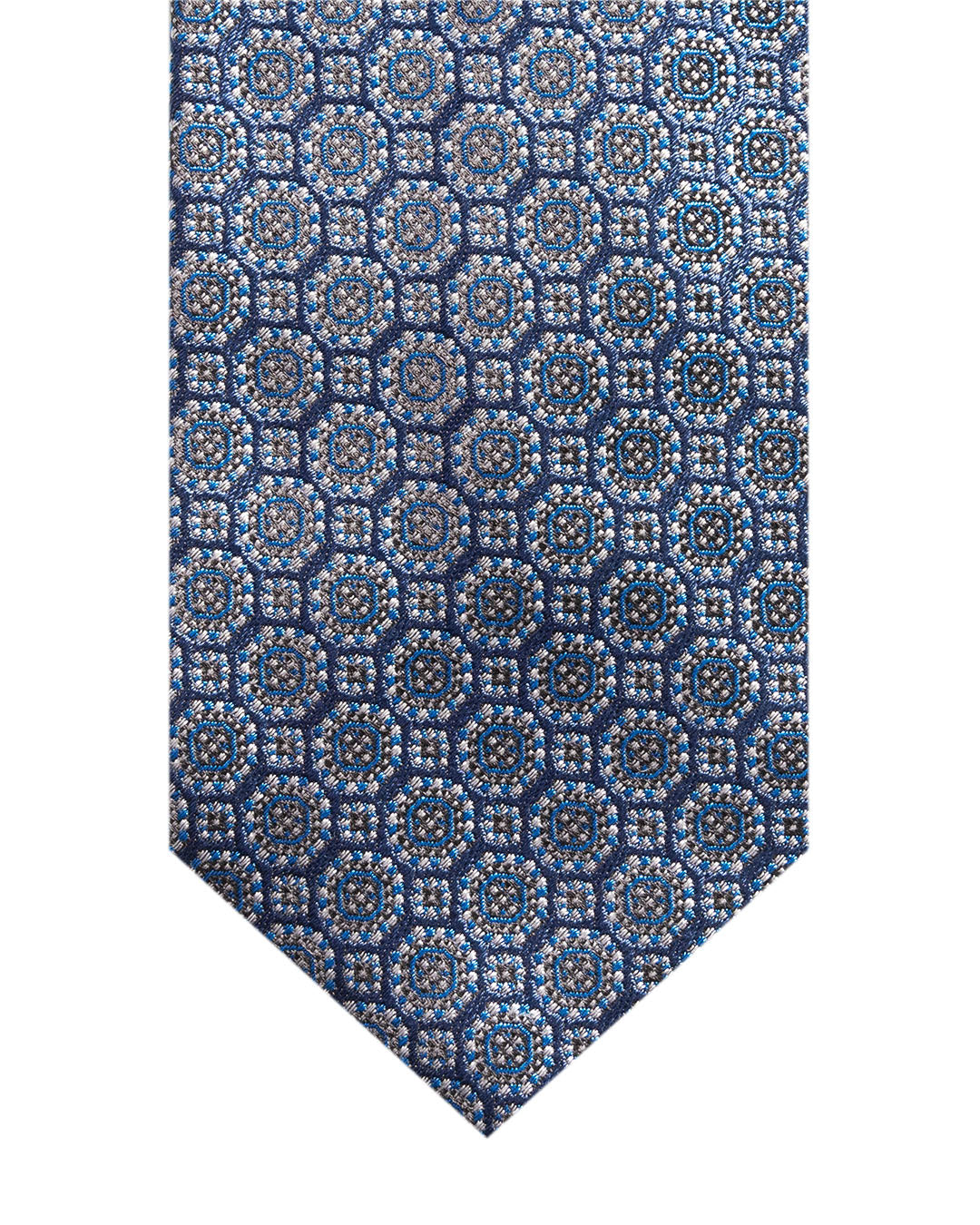 Royal Mini Medallions Italian Silk Tie