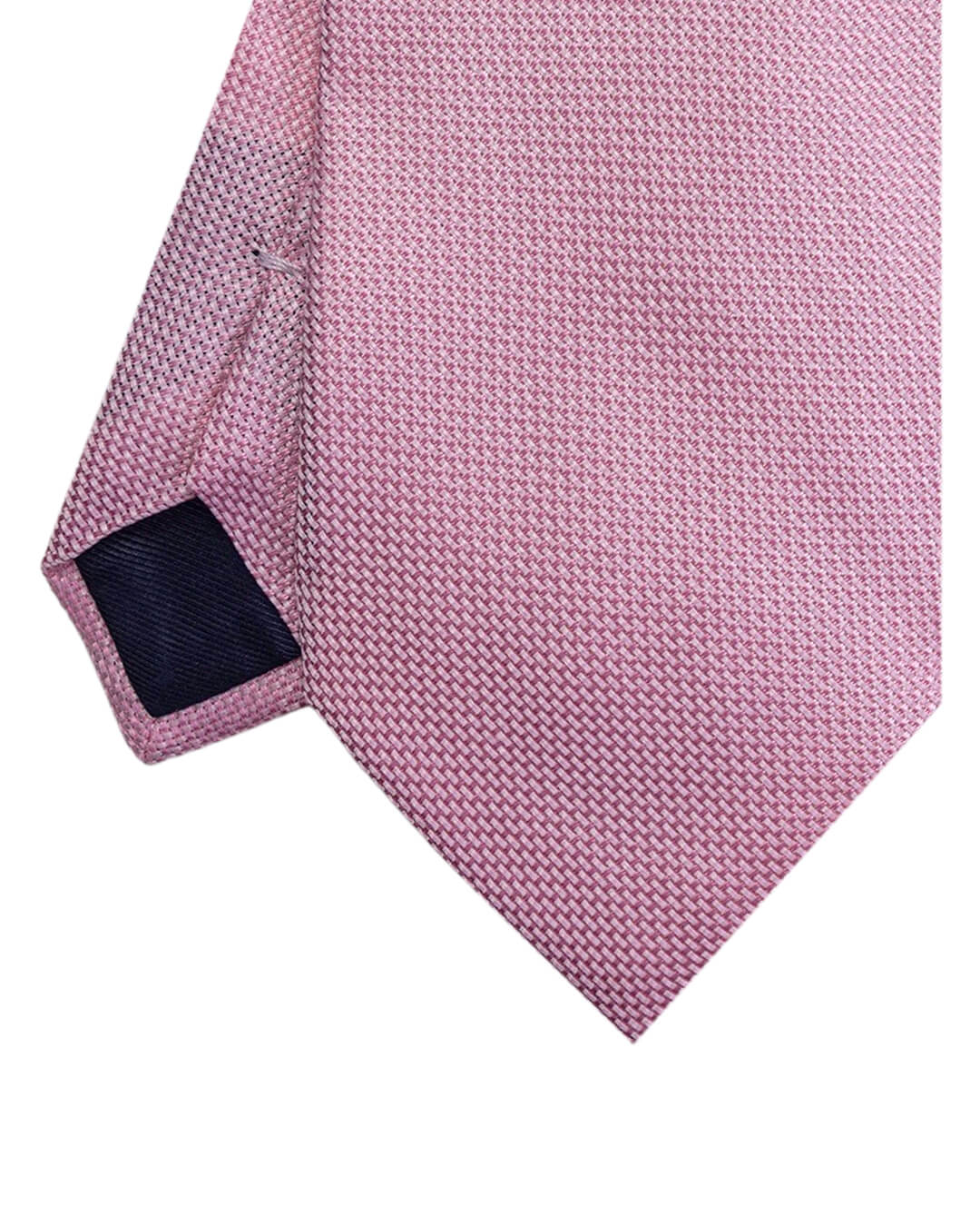 Pink Basketweave Italian Silk Tie