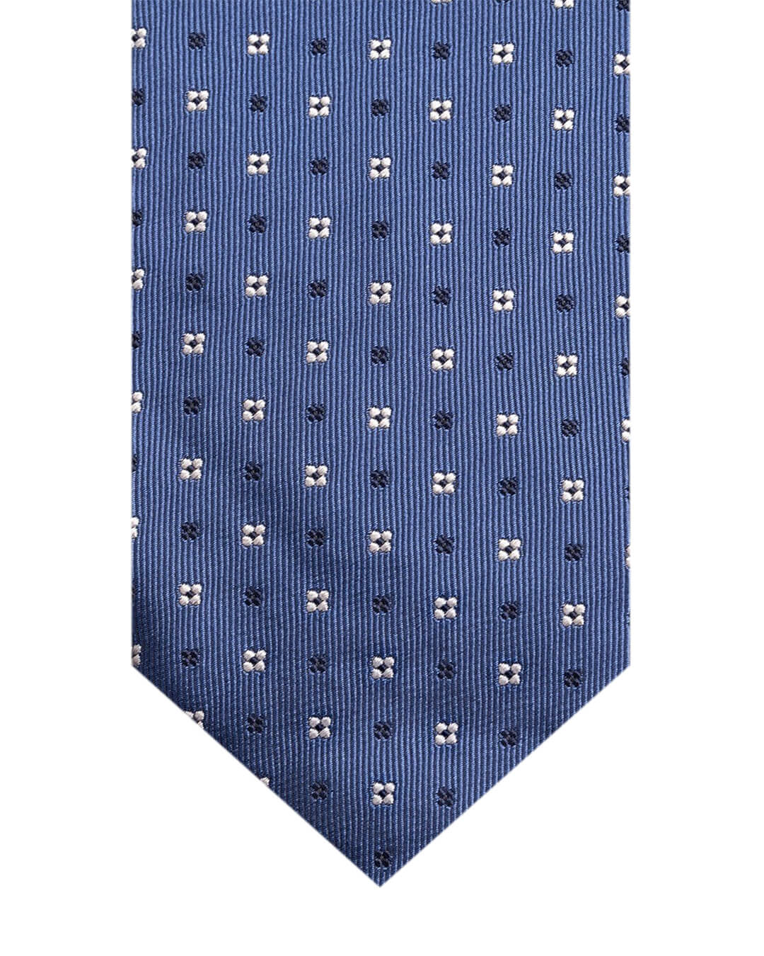 Blue Mini Floral Italian Silk Tie