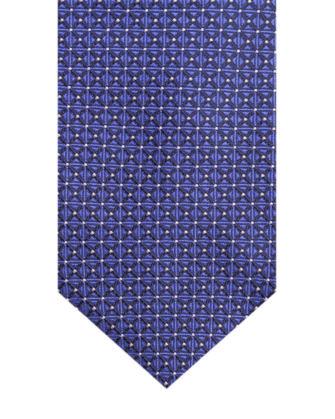 Gagliardi Royal Blue Boxes Italian Silk Tie