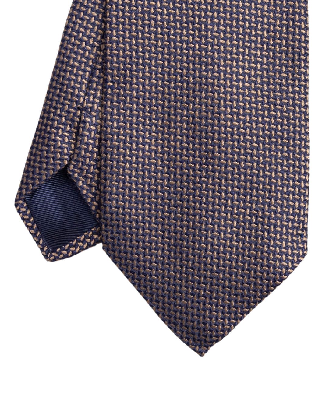 Gagliardi Beige Italian Shappe Silk Tie