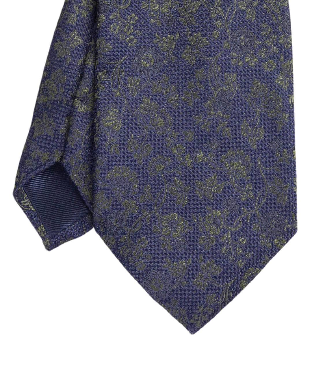 Gagliardi Green Floral Italian Silk Tie