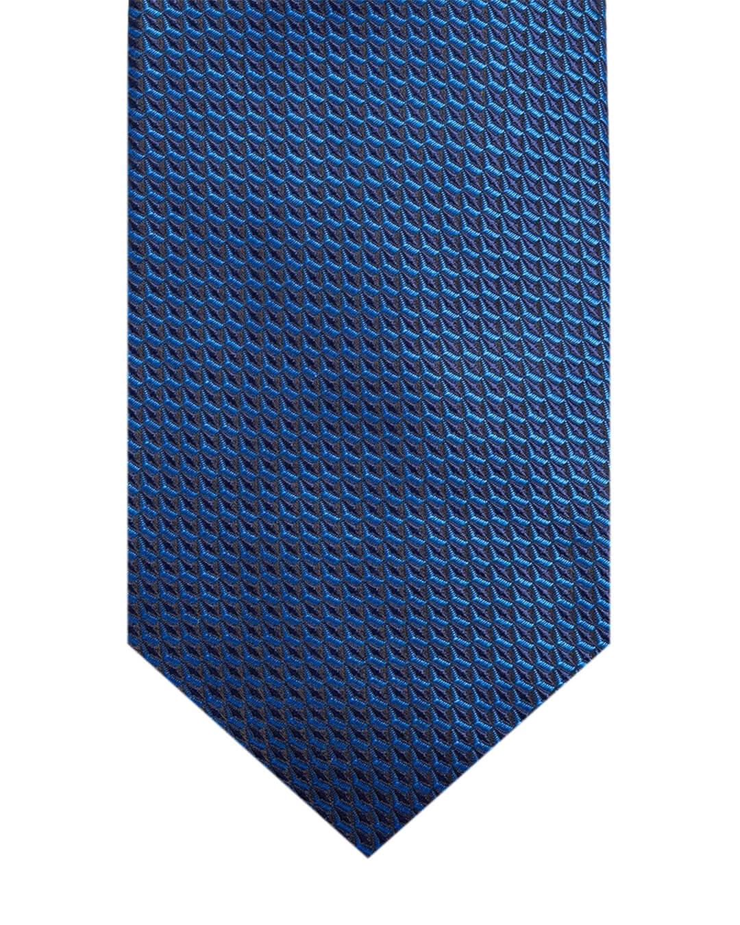 Blue Waves Italian Silk Tie