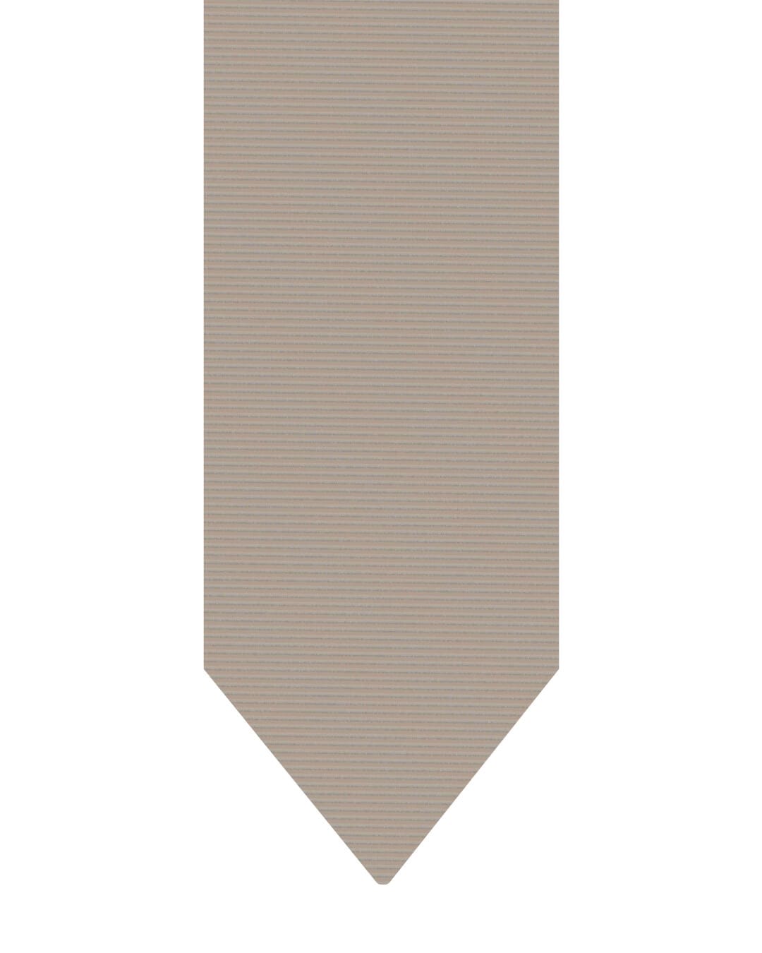 Gagliardi Beige Tie Italian Wool Twill