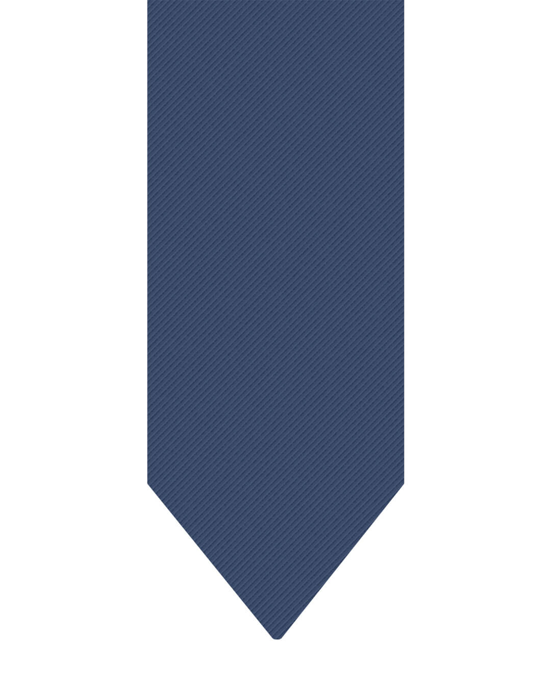Gagliardi Blue Tie Italian Wool Silk Ottoman