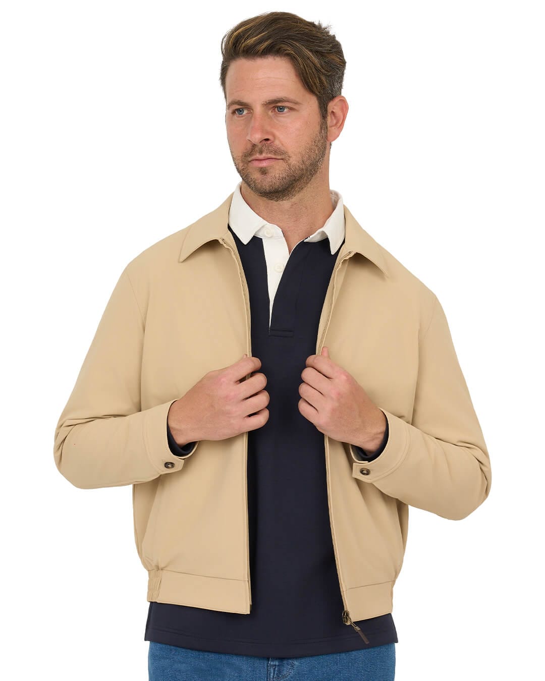 Gagliardi Beige Jacket Windbreaker