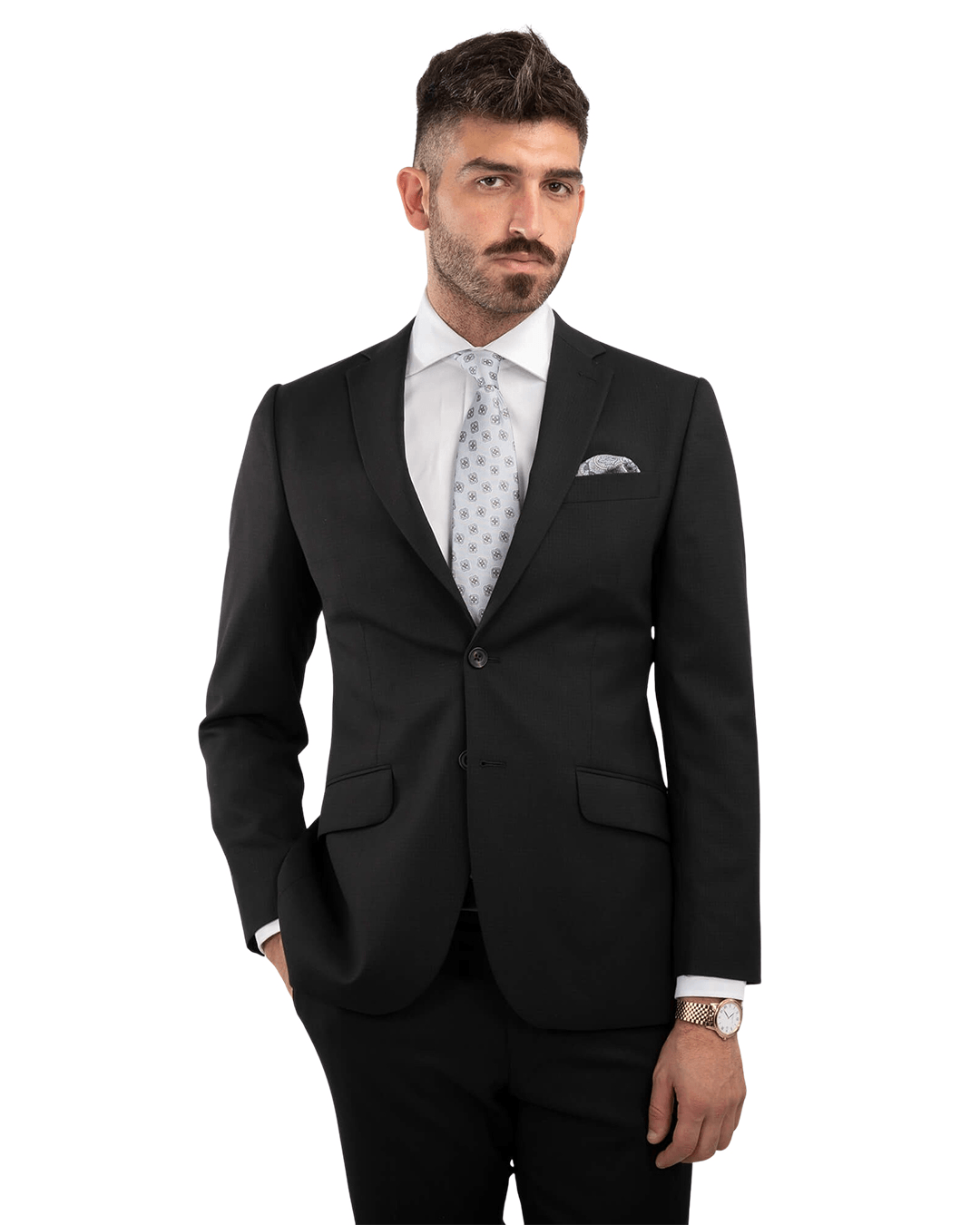Black Travel Suit Jacket
