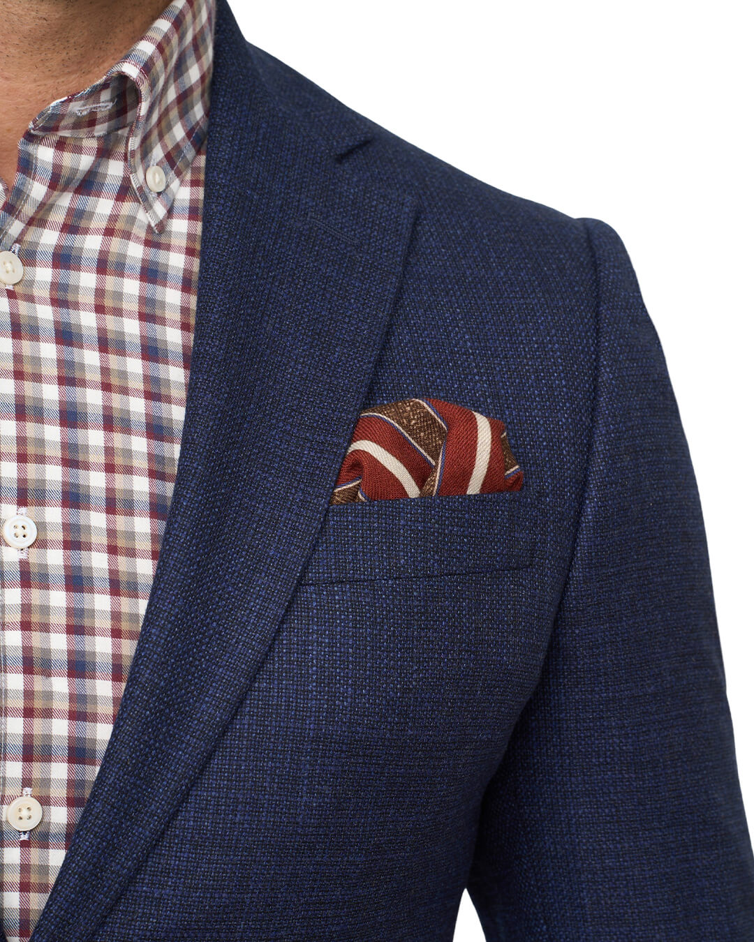 Gagliardi Blue Basketweave Reda Jacket